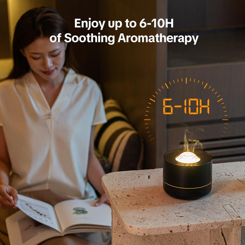 Galaxy Projection Aroma Humidifier - 4-In-1 Humidifier, Projector, Night Light & Diffuser for Better Sleep & Relaxation