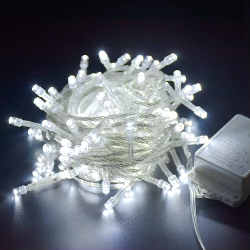 Fairy Lights 10M 100LED String Light 110V 220V Christmas Holiday Garland Lights for Home Party Wedding Christmas Decoration