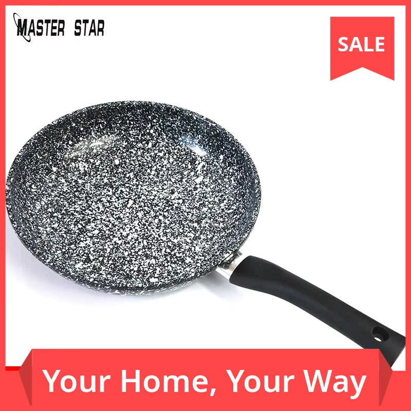 PFOA Free Snowflake Ceramic Coating Fry Pan Set, Non-Stick Skillet, Egg Steak, Sarten Induction Kit, Cooker, 20-30Cm