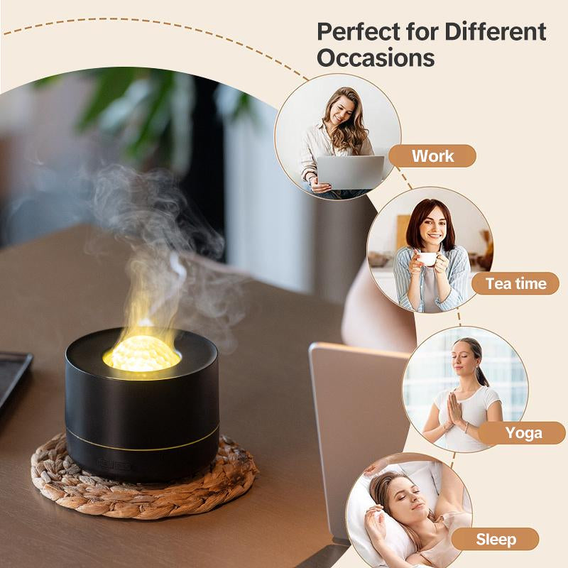 Galaxy Projection Aroma Humidifier - 4-In-1 Humidifier, Projector, Night Light & Diffuser for Better Sleep & Relaxation