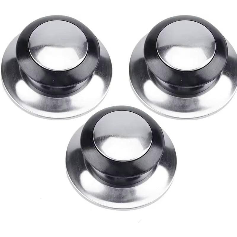 Universal Glass Lib Cover Knob Cap Heat-Resistant Cooking Pot Pan Lid Knob Replacement Lifting Handle Kitchen Cookware Handgrip