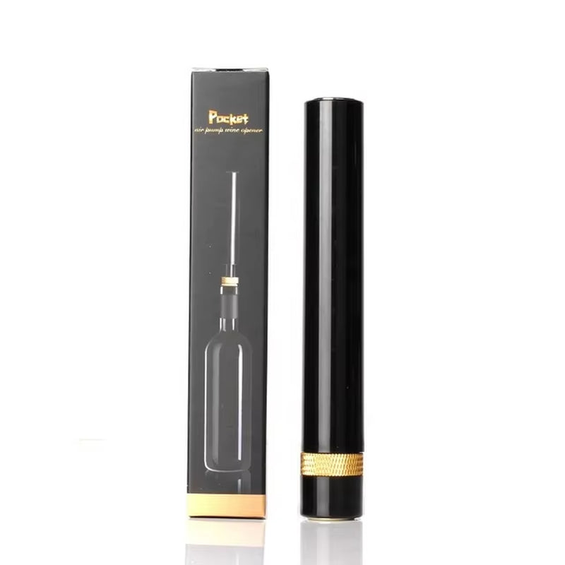 Wine Opener Air Pump Pressure Vacuum Wine Bottle Corkscrew Stainless Steel Pin Type Cork Out Tool Wine Opener Bar Accessories