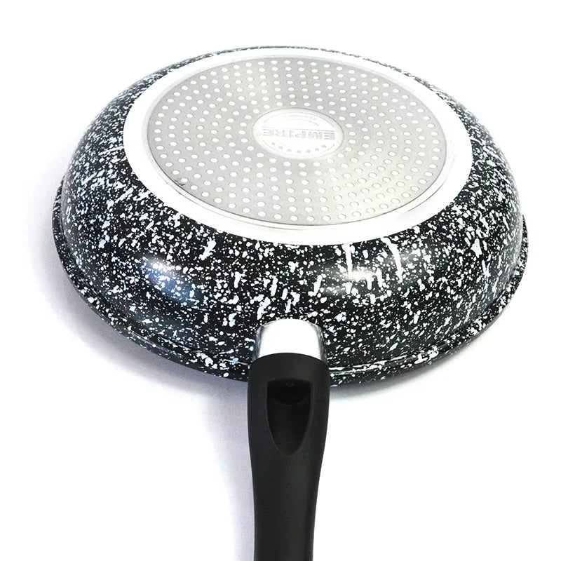 PFOA Free Snowflake Ceramic Coating Fry Pan Set, Non-Stick Skillet, Egg Steak, Sarten Induction Kit, Cooker, 20-30Cm