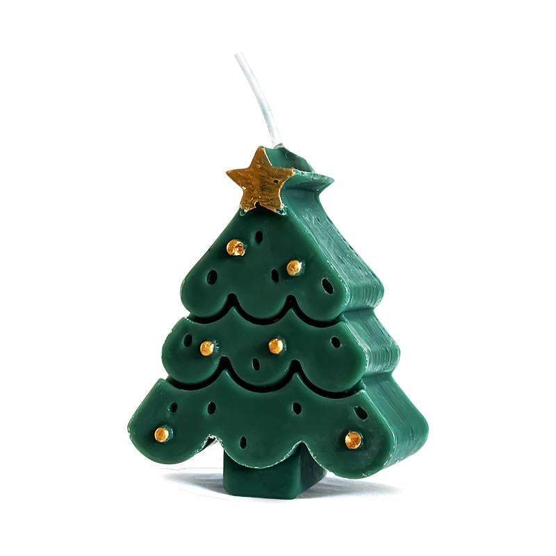 ROZINO Christmas Scented Candle Gift Box - Five-Piece Aroma Decor Set for Cozy Home Decoration & Ornaments - Perfect Festive Gift for Christmas